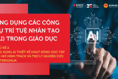 Chủ đề 2 – Ứng dụng AI thiết kế hoạt động học tập với mô hình TPACK và trợ lý nghiên cứu NotebookLM