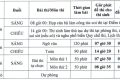 Lịch thi tốt nghiệp trung học phổ thông năm 2026 (Theo Công văn 1257/BDGĐT-QLCL ngày 19/3/2026 của Bộ Giáo dục và Đào tạo)