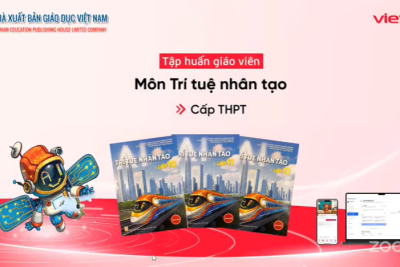 Tập huấn Trí tuệ nhân tạo AI cấp THPT
