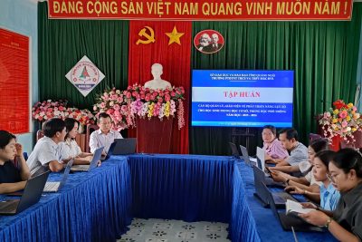 Tập huấn phát triển năng lực số cho học sinh cấp trung học cơ sở, trung học phổ thông