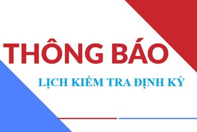 Thông báo lịch kiểm tra giữa học kỳ I, năm học 2025-2026